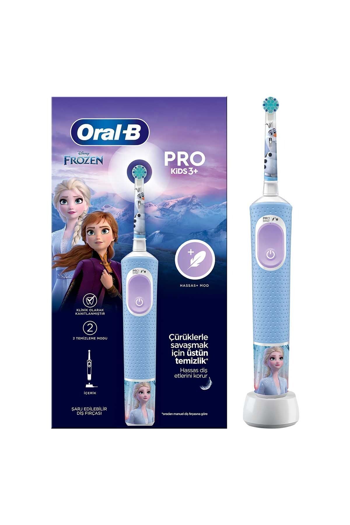 Çocuk Şarjlı/elektrikli Diş Fırçası Frozen D100