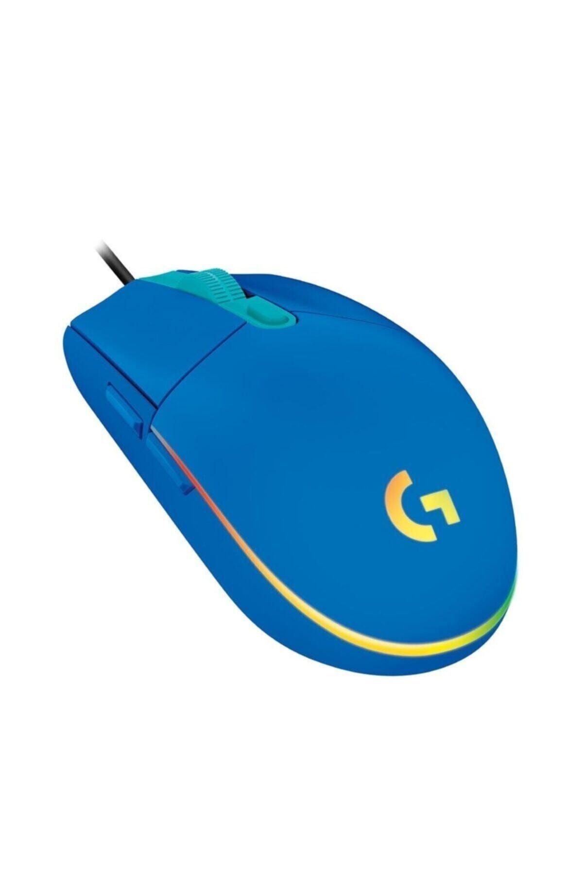 Logitech G203 Lightsync 910-005798 Mavi Kablolu Oyuncu Mouse
