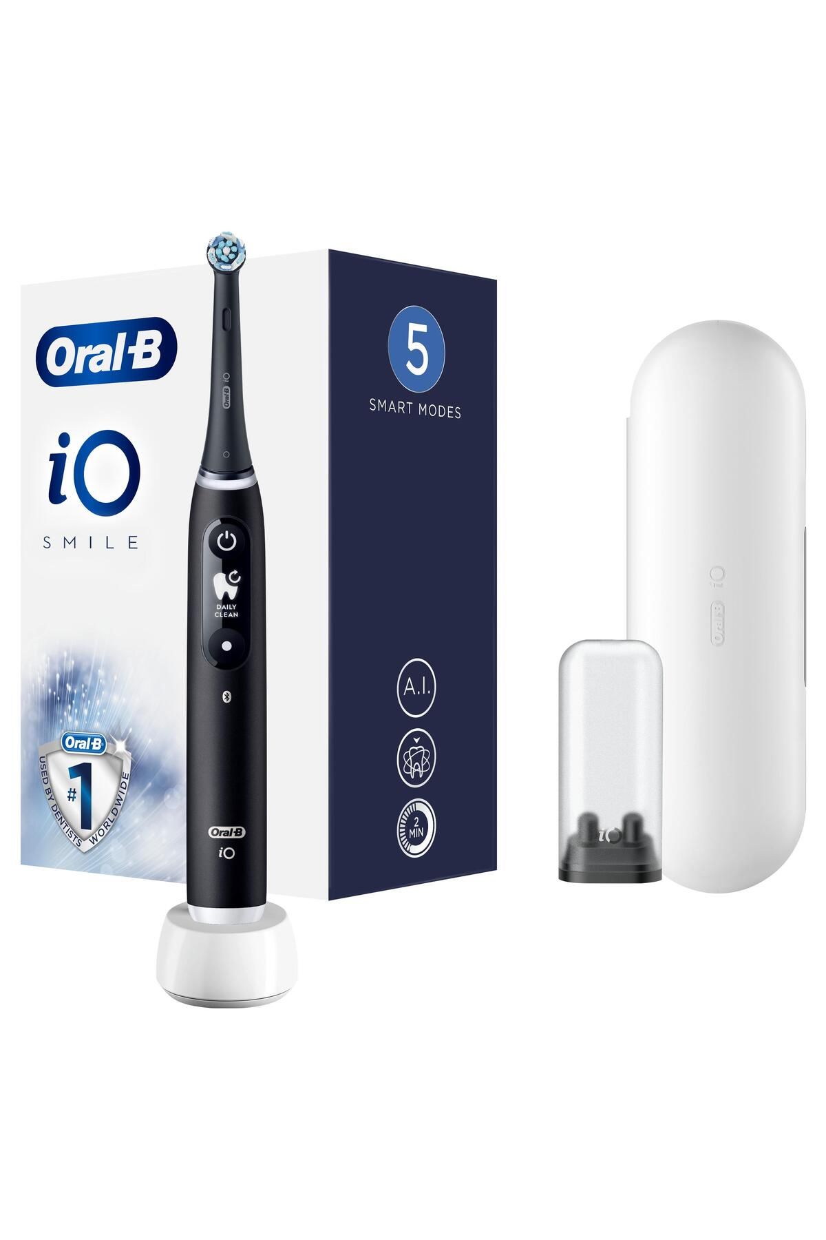 İo 6 Smile Şarjlı Diş Fırçası - Siyah