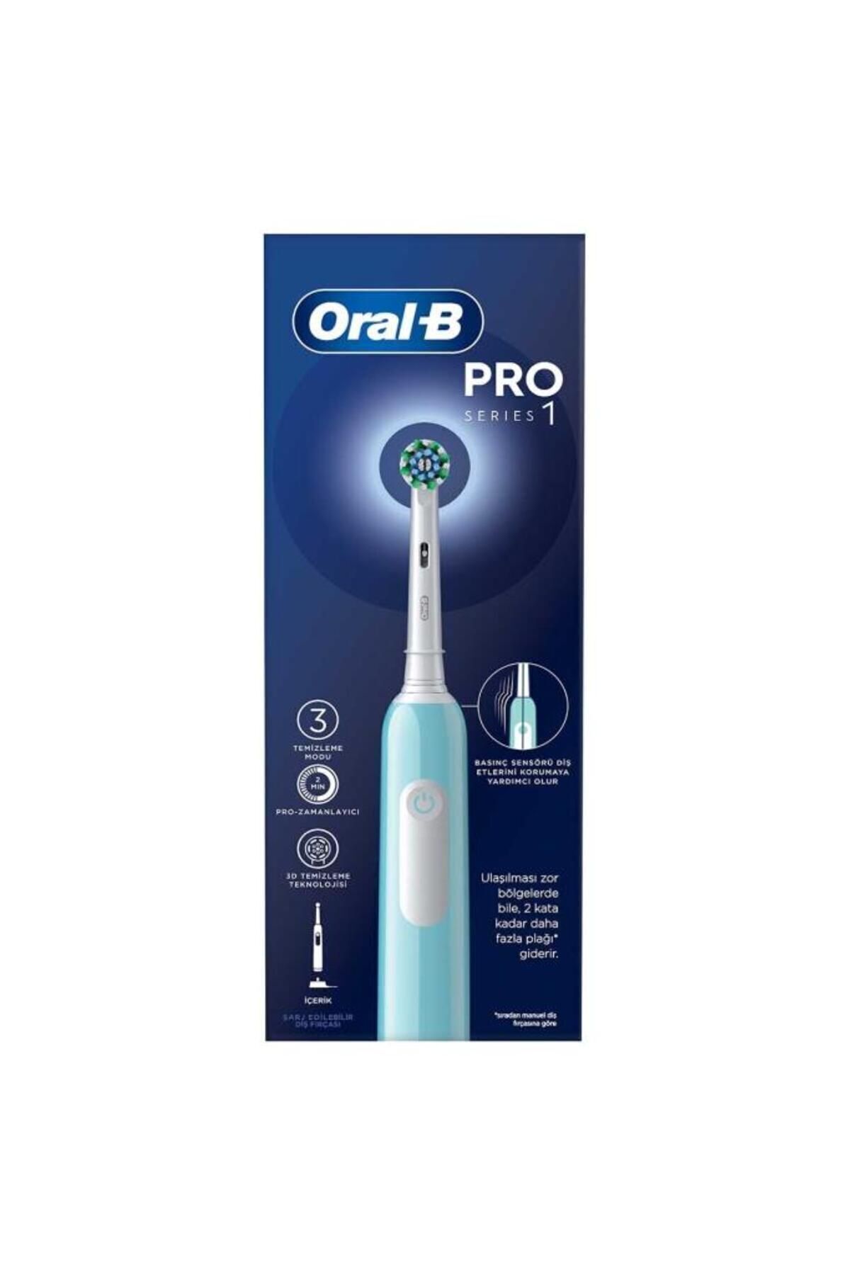 Pro Series 1 Şarjlı Diş Fırçası - Mavi