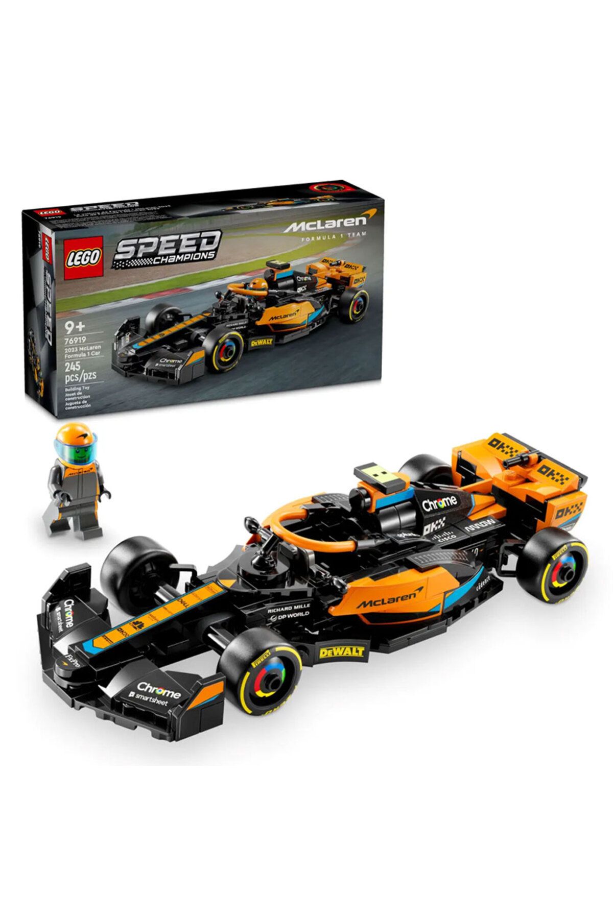 Speed Champions 2023 McLaren Formula 1 Yarış Arabası 76919