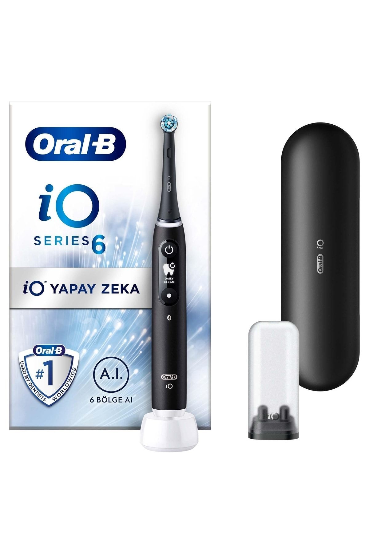 iO 6 Şarjlı Diş Fırçası - Siyah